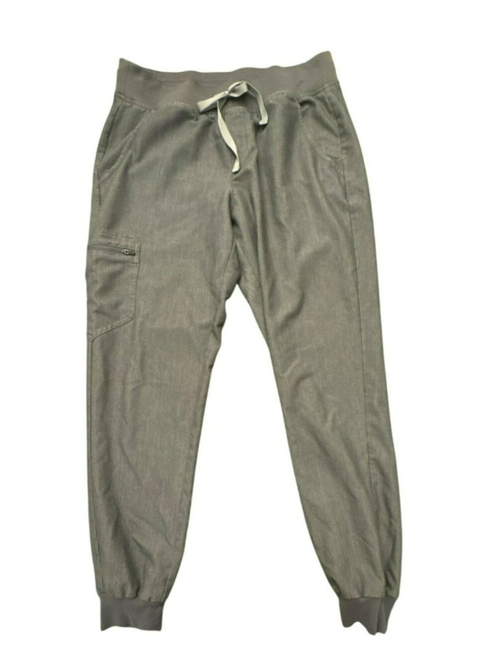 FIGS Technical Collection Zamora Jogger Scrub Pants Small S Gray Medical Yoga